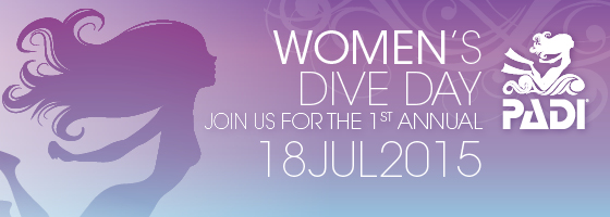 PADI International Women's Dive Day 2015